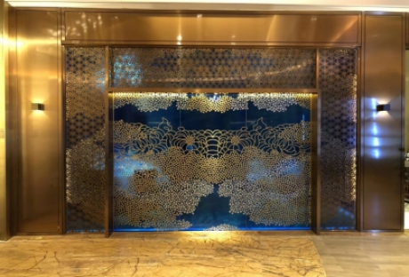不銹鋼背景墻