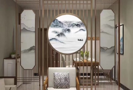 中式不銹鋼屏風(fēng)