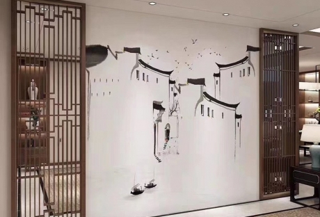 中式不銹鋼屏風(fēng)